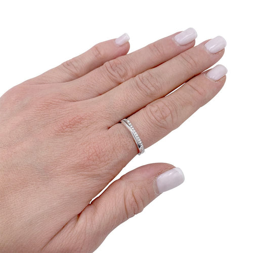 Bague 55 Bague Repossi, "Antifer", or blanc, diamants. 58 Facettes 32394