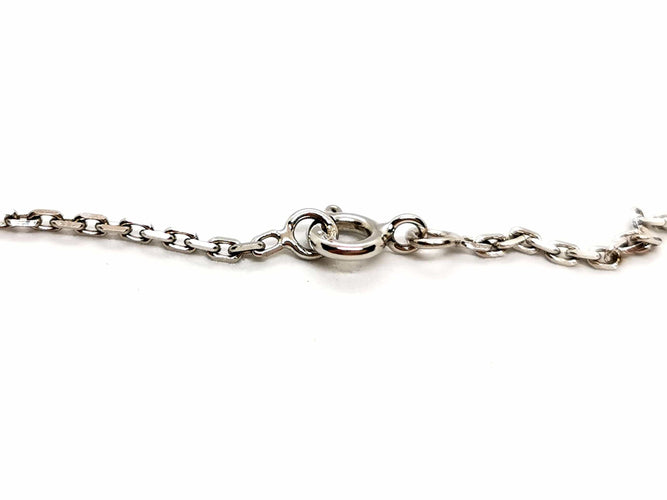 Collier Collier Maille forçat Or blanc 58 Facettes 1152874CD