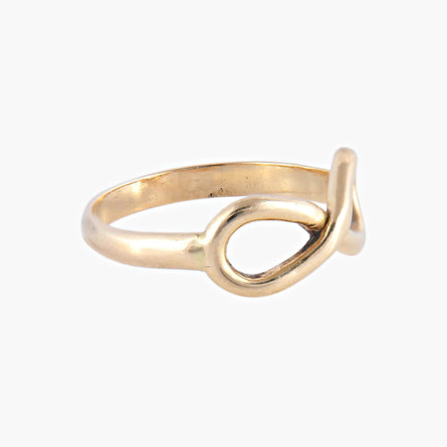 Bague 56 / Or Jaune BAGUE « INFINI » OR 58 Facettes BO/220046