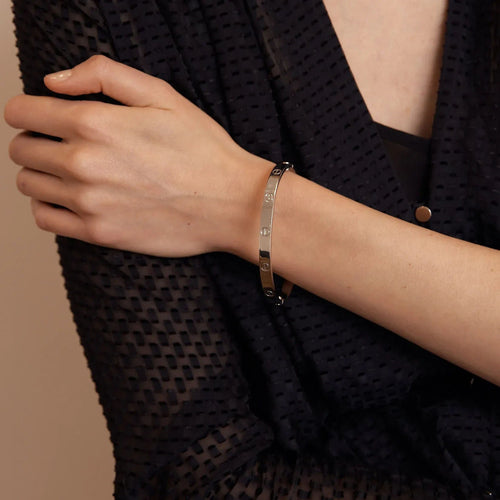 Bracelet BRACELET LOVE CARTIER OR BLANC 58 Facettes BO/220166