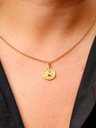 Pendentif AUGIS - Médaille amour Plus qu’hier moins que demain 58 Facettes 806
