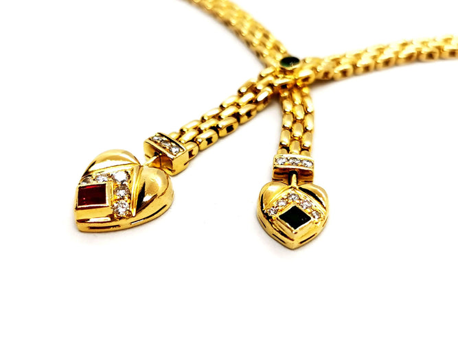 Collier Cartier Collier Or jaune Emeraude 58 Facettes 1123328CN