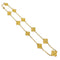 Collier Collier Van Cleef & Arpels, "Vintage Alhambra", or jaune. 58 Facettes 32864