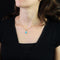 Pendentif Pendentif or jaune et pierre turquoise 58 Facettes CVP47