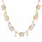 Collier Collier ancien papillons or topazes et péridots 58 Facettes 23-010