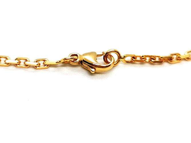 Collier Collier Maille forçat Or jaune 58 Facettes 1523663CN