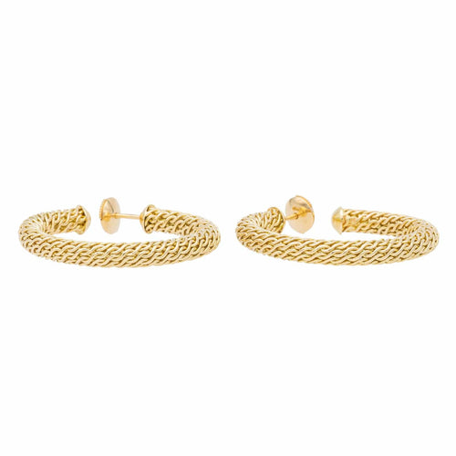 Boucles d'oreilles Boucles d'oreilles Créoles Or jaune 58 Facettes 2468102CN