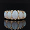 Bague 52 Bague jarretière opales et diamants 58 Facettes 21-135A
