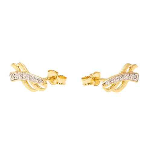Boucles d'oreilles Boucles d'oreilles Puces Or jaune Diamant 58 Facettes 2322532CN