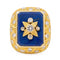 Bague 57 Bague Cocktail Or jaune Diamant 58 Facettes 2399268CN