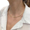 Collier Collier Stern omega or jaune, diamants. 58 Facettes 31881