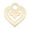 Pendentif Pendentif O.J.Perrin, "Coeur Légendes", or jaune. 58 Facettes 31464