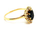 Bague 62 Bague Fleur Or jaune Saphir 58 Facettes 1696106CN