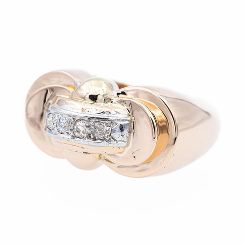 Bague 56 Bague Tank Or rose Diamant 58 Facettes 2283330CN