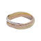Bague 59 Bague Cartier, Trinity, trois ors, petit modèle. 58 Facettes 32474