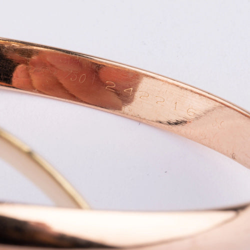 Bracelet Bracelet 3 ors de la maison Cartier collection Trinity 58 Facettes