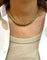 Collier Collier maille palmier en chute or jaune 58 Facettes