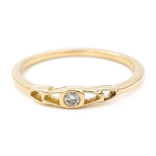 Bague 49 Bague Solitaire Or jaune Diamant 58 Facettes 2259715CN