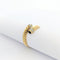 Bague Bague or jaune diamants et saphirs 58 Facettes 27302