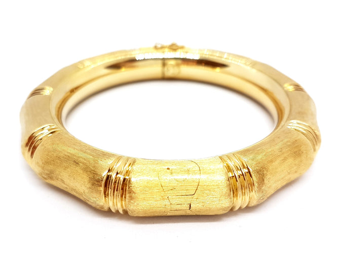 Bracelet Bracelet Jonc Or jaune 58 Facettes 05547CD