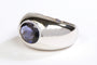 Bague 53 Bague Jonc Or blanc Iolite 58 Facettes 05300CD