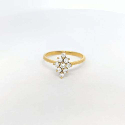 Bague Bague or jaune Diamants 58 Facettes 27308
