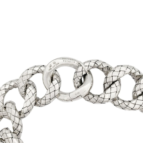 Collier Collier Bottega Veneta, "Intrecciato", argent. 58 Facettes 32067