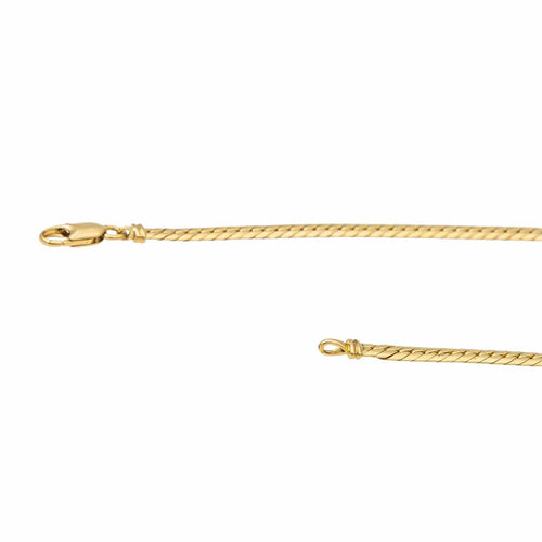 Collier Collier Maille anglaise Or jaune Diamant 58 Facettes 2797380CN