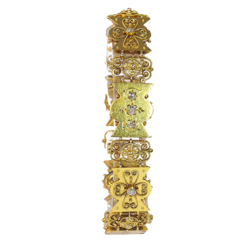 Bracelet Bracelet or, diamant 58 Facettes 23068-0296
