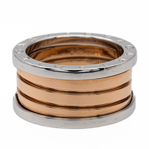 Bague 55 Bulgari Bague B.Zero1 Or rose 58 Facettes 2592640CN