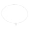 Collier Collier Pendentif Or blanc Aigue-marine 58 Facettes 2506320CN