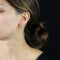 Boucles d'oreilles Créoles or jaune torsadées 58 Facettes 19-456D