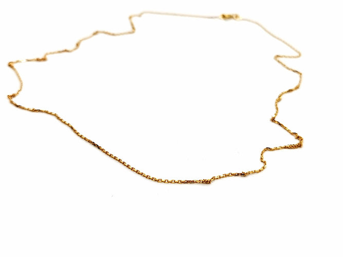 Collier Collier Maille forçat Or jaune 58 Facettes 1152885CD