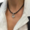 Collier Collier Fred, "Mouvementé", or blanc, cordon. 58 Facettes 31879