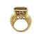 Bague 53 Bague en or jaune et quartz cheveux d'ange. 58 Facettes 30706