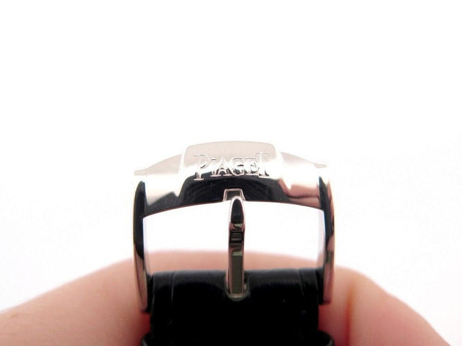 Montre montre PIAGET 9930 altiplano carre mecanique 29 mm or 18k bleu 58 Facettes 244829