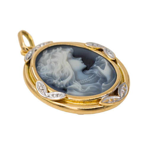 Pendentif Pendentif Camée Or jaune 58 Facettes 2112590CN