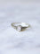 Bague solitaire Art Déco en or blanc, platine, et diamant 58 Facettes