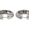 Boucles d'oreilles Boucles d'oreilles Créoles Or blanc Diamant 58 Facettes 2685950CN