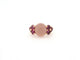 Bague 54 bague POMELLATO luna en or rose 18k quartz & tourmalines 58 Facettes 255696