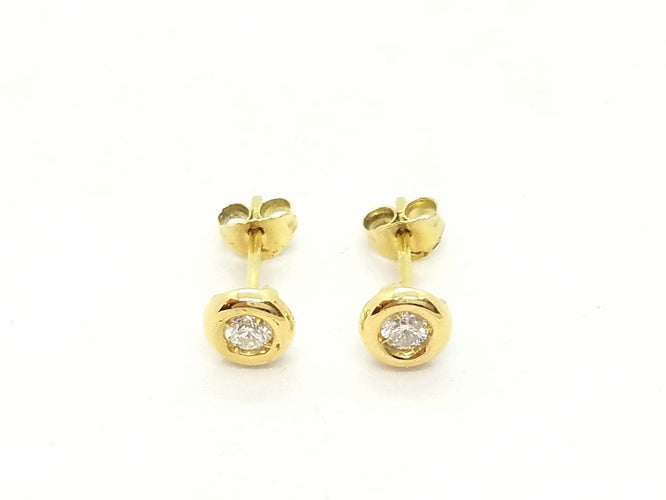 Boucles d'oreilles Boucles d'oreilles Or jaune Diamant 58 Facettes 579267RV