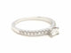 Bague 53 Bague Solitaire Or blanc Diamant 58 Facettes 578732RV