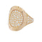 Bague 52 Bague en or rose Bulgari modèle "Bulgari Bulgari", diamants. 58 Facettes 31074