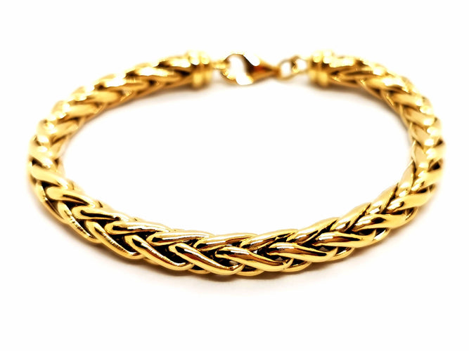 Bracelet Bracelet Maille palmier Or jaune 58 Facettes 1523669CN