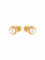 Boucles d'oreilles Or Jaune / Perles CLOUS D'OREILLES OR & PERLES 58 Facettes BO/220024