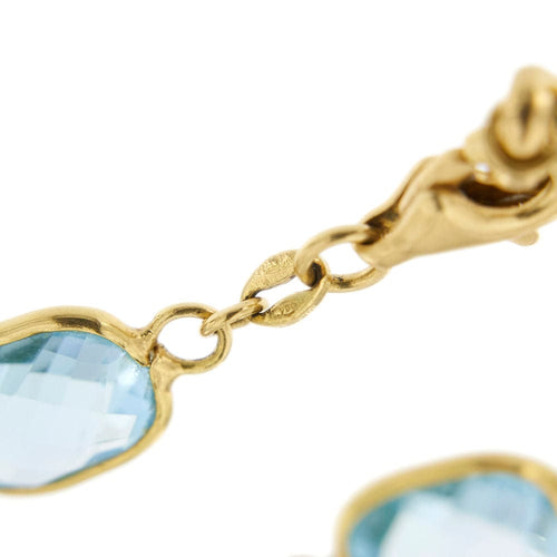 Collier Collier ras du cou avec topaze 58 Facettes 35053