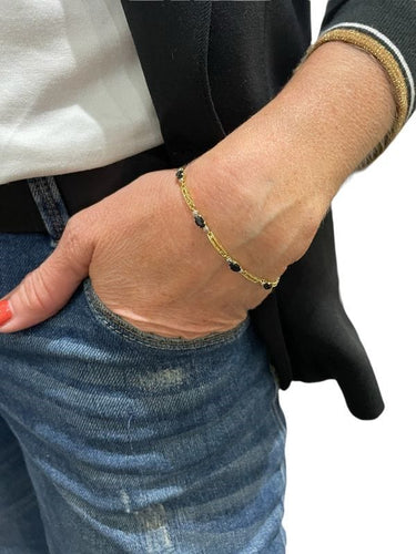 Bracelet BRACELET MODERNE SAPHIRS 58 Facettes 055901