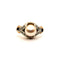 Bague 54 Bague vintage or jaune et perle de culture 58 Facettes 3635
