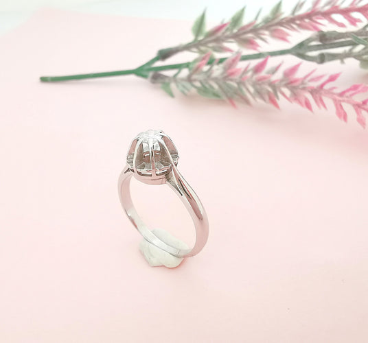 Bague Bague Ancienne solitaire Diamant 0,20ct 58 Facettes AA 1611