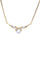 Collier COLLIER 2 ORS DIAMANTS 58 Facettes 064591